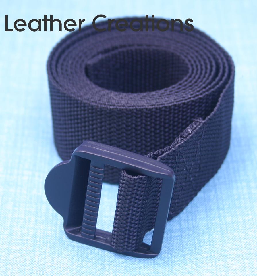 1 1/2 inch Quick Adjust Poly Webbing Bondage Strap